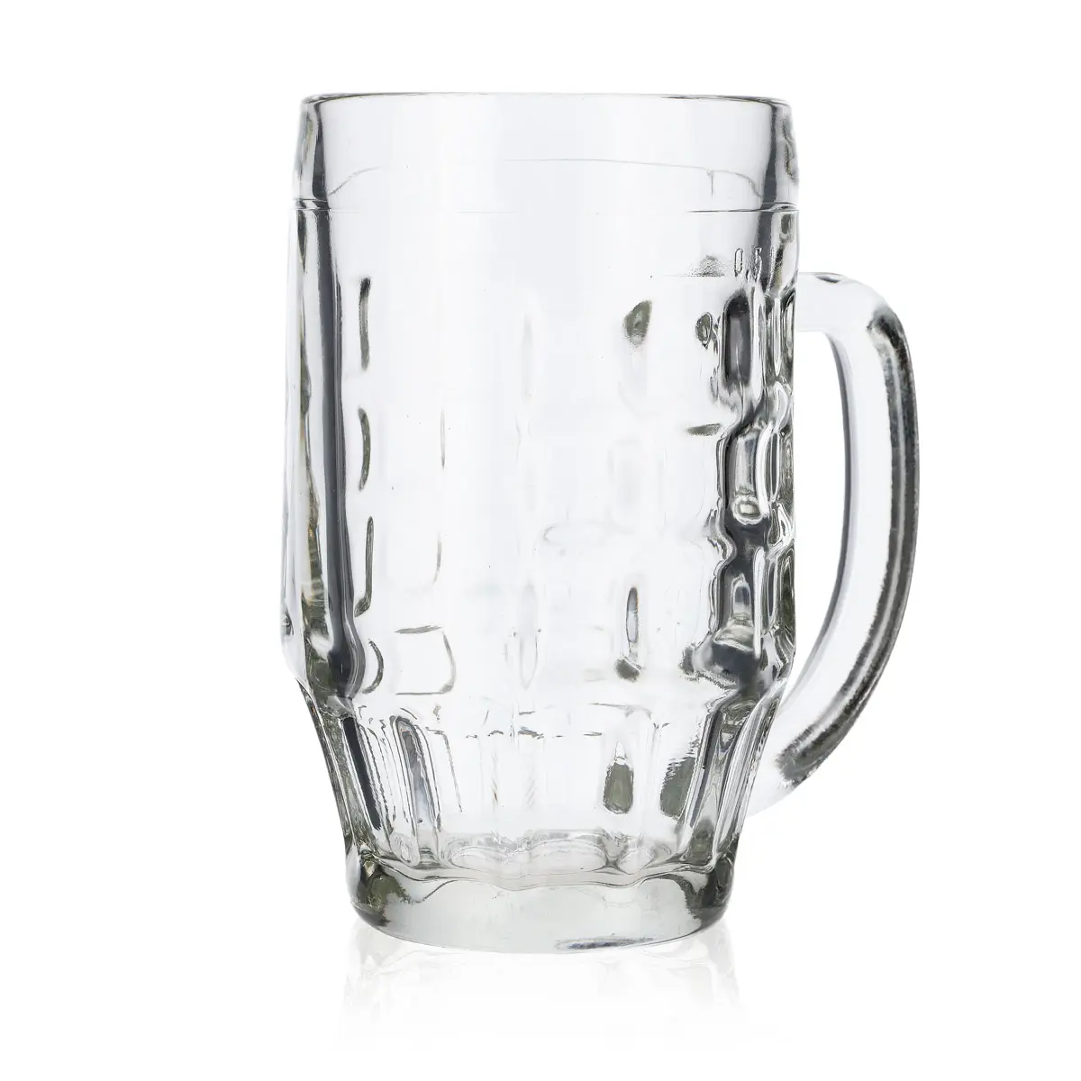 Chopes à Bière en Verre 50 cl Blanco Malles – Lot de 6