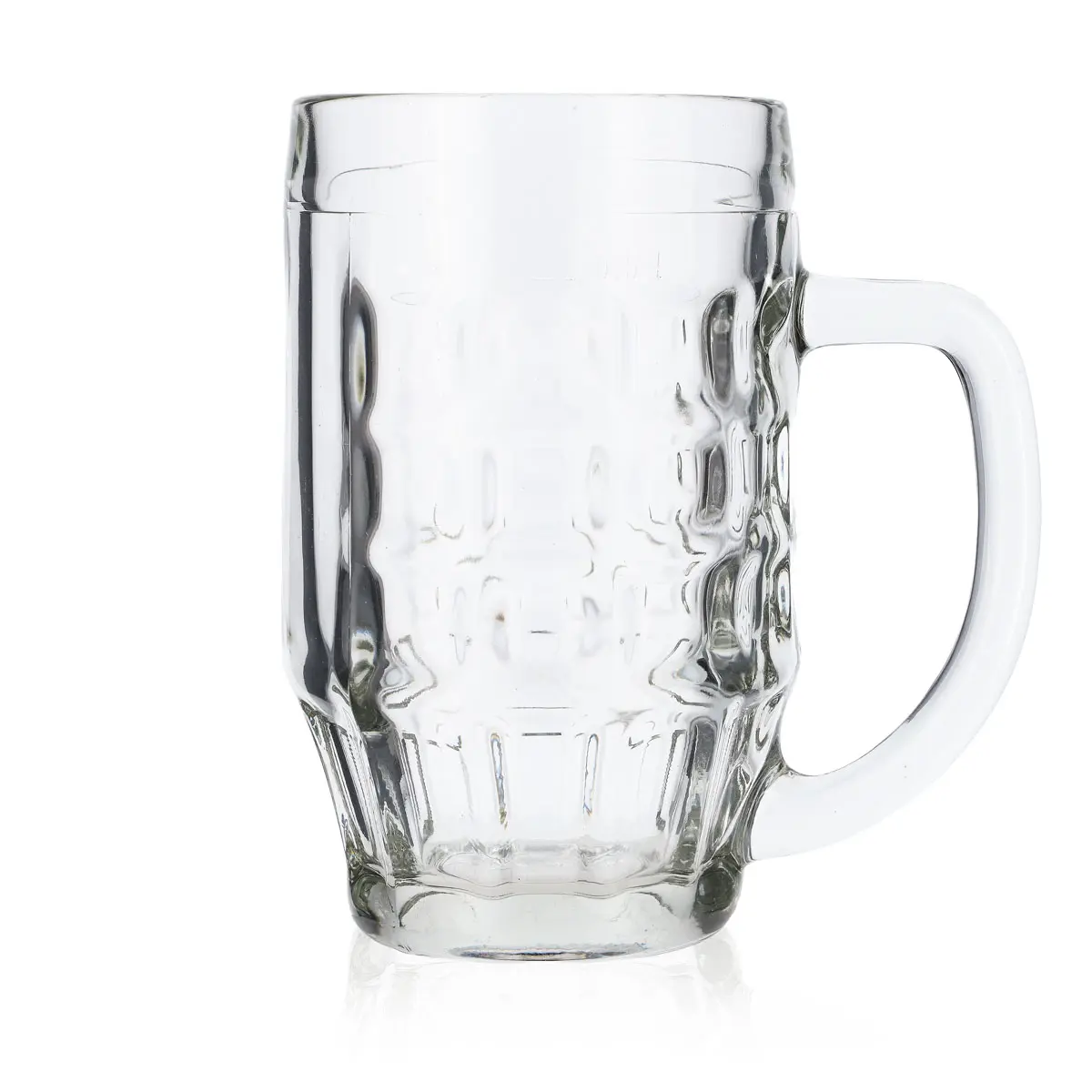 Chopes à Bière en Verre 50 cl Blanco Malles – Lot de 6